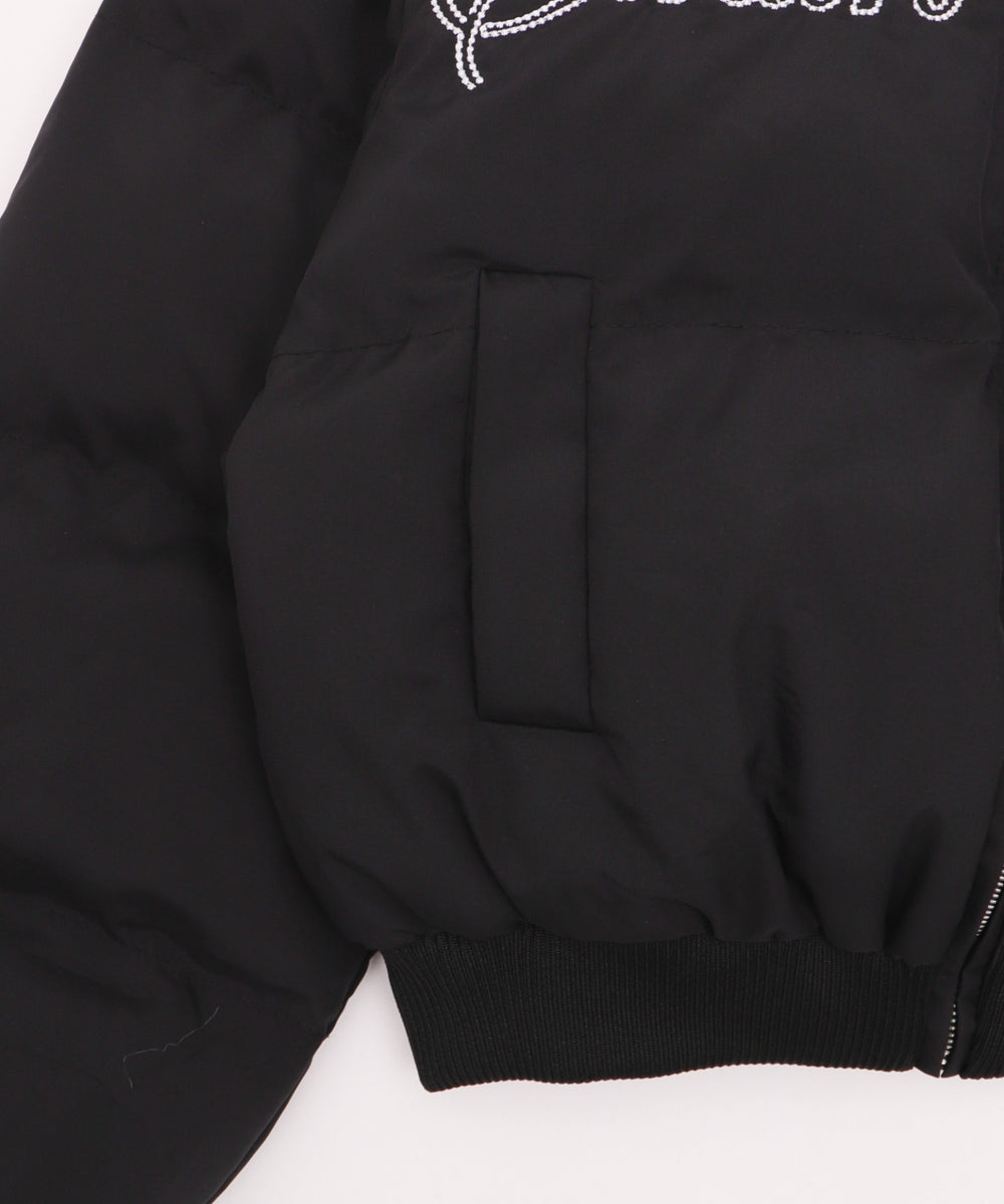 Fファーロゴパデッドブルゾン