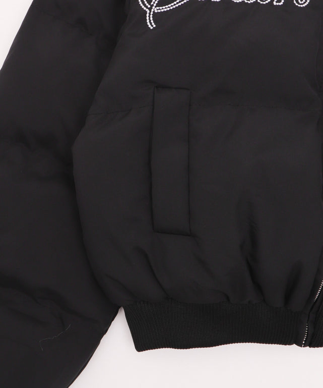 Fファーロゴパデッドブルゾン