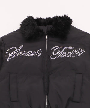 Fファーロゴパデッドブルゾン