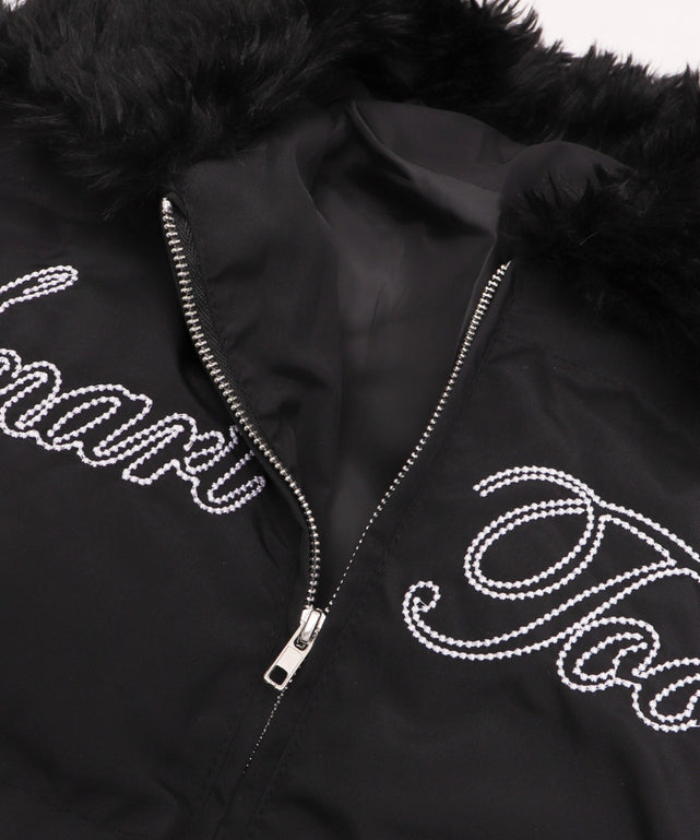 Fファーロゴパデッドブルゾン