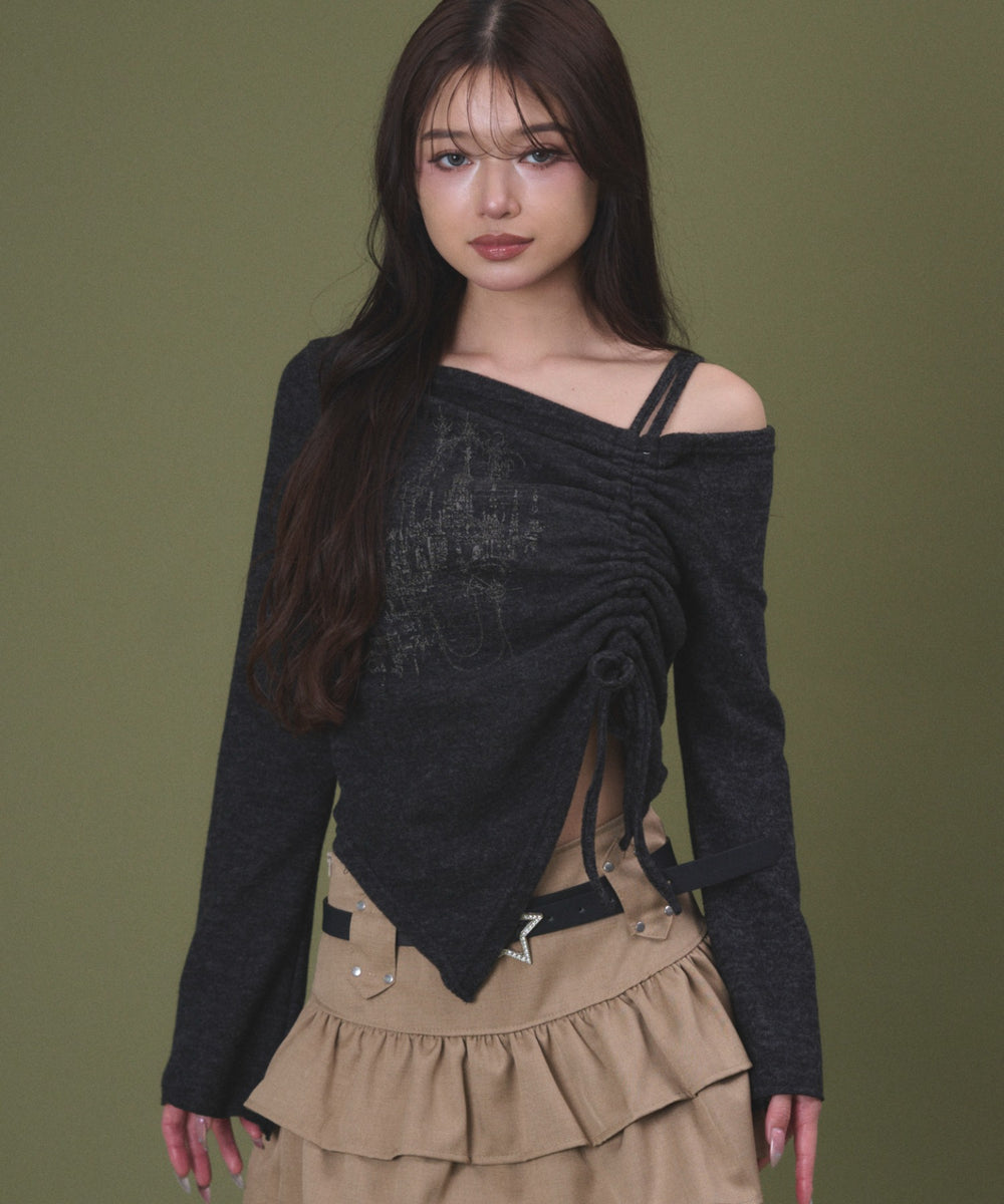 チャコール モデル：163cm F着用