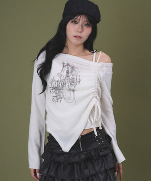 ホワイト モデル：160cm F着用