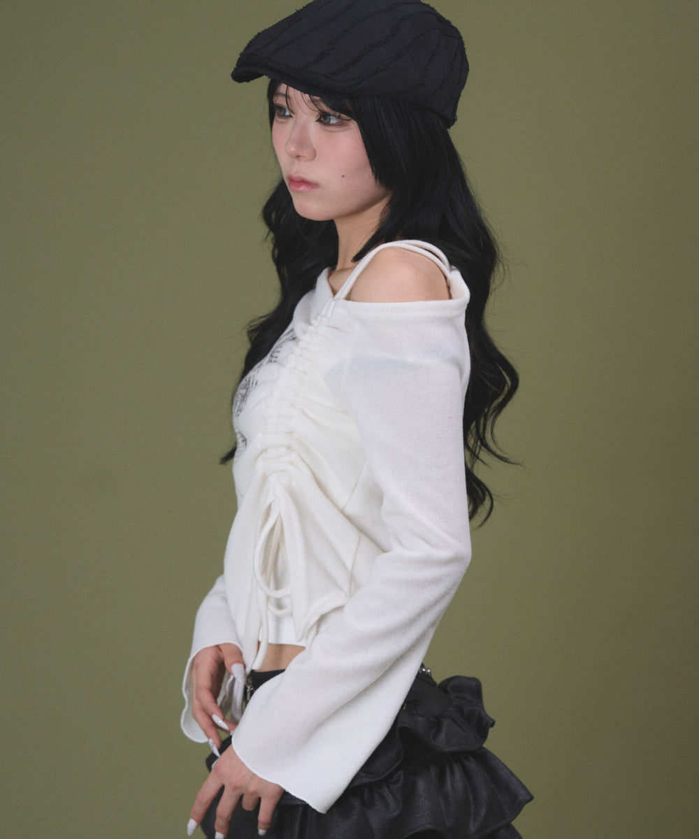 ホワイト モデル：160cm F着用