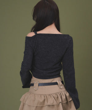 チャコール モデル：163cm F着用