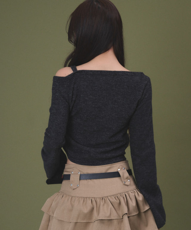 チャコール モデル：163cm F着用