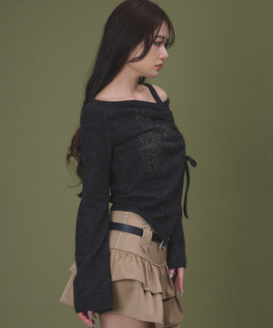 チャコール モデル：163cm F着用