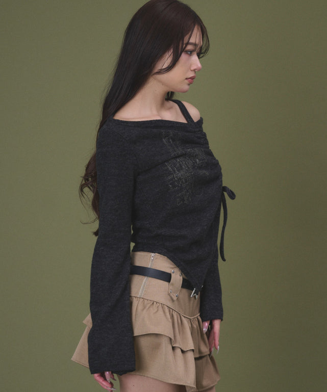 チャコール モデル：163cm F着用