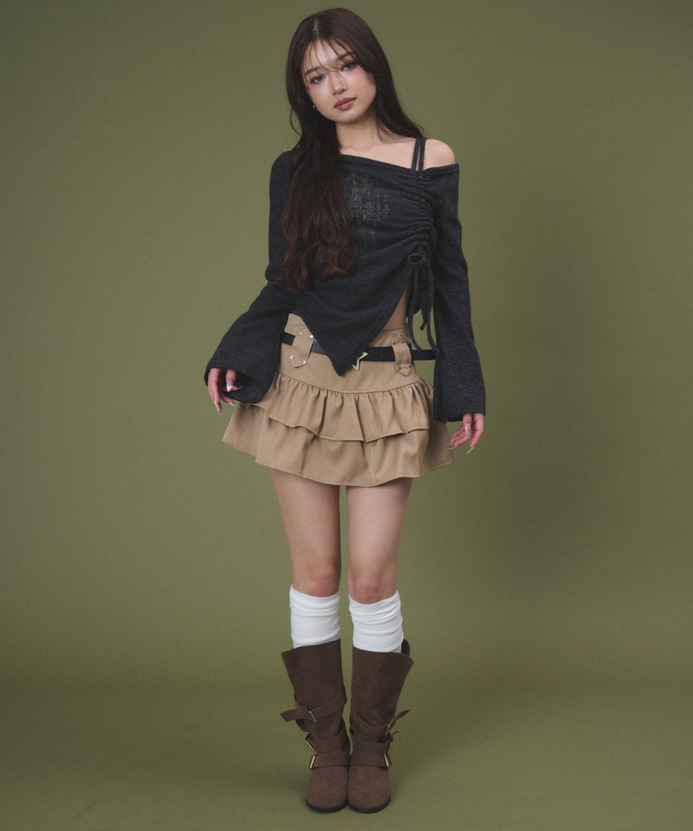 チャコール モデル：163cm F着用