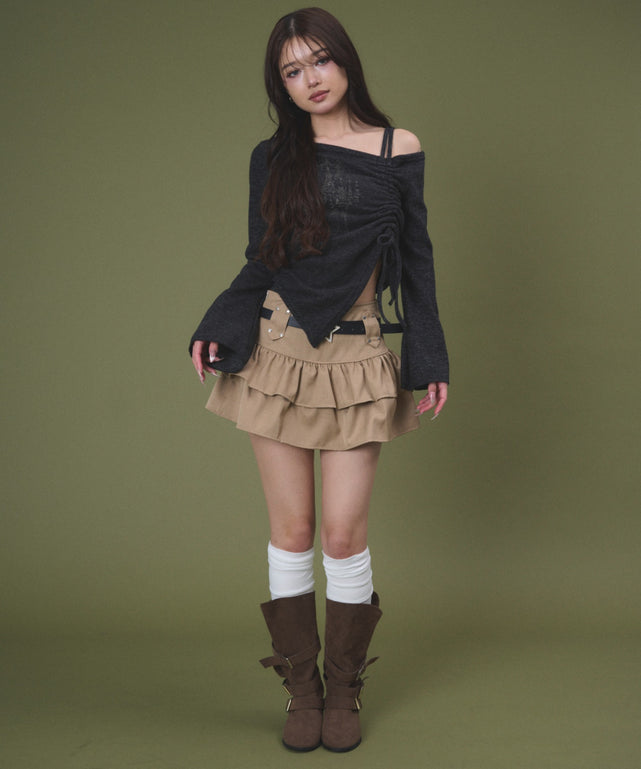 チャコール モデル：163cm F着用