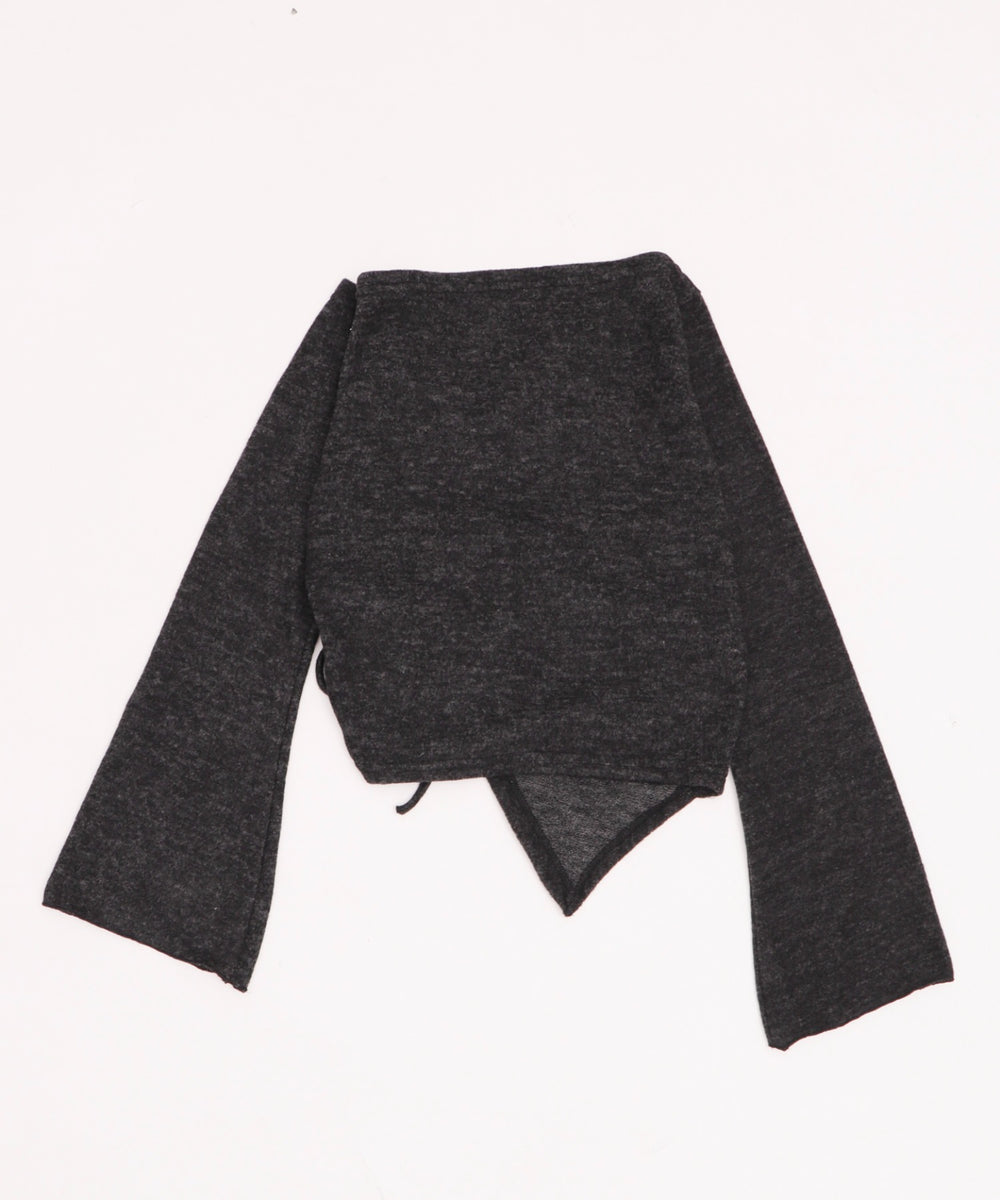 ドロストショルダーグラフィックトップ