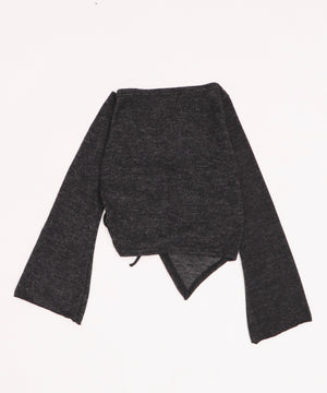 ドロストショルダーグラフィックトップ