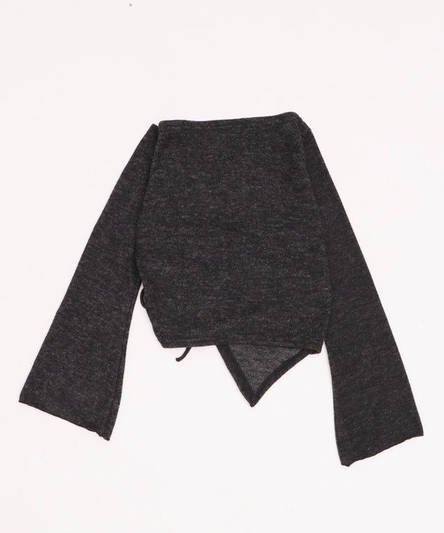 ドロストショルダーグラフィックトップ