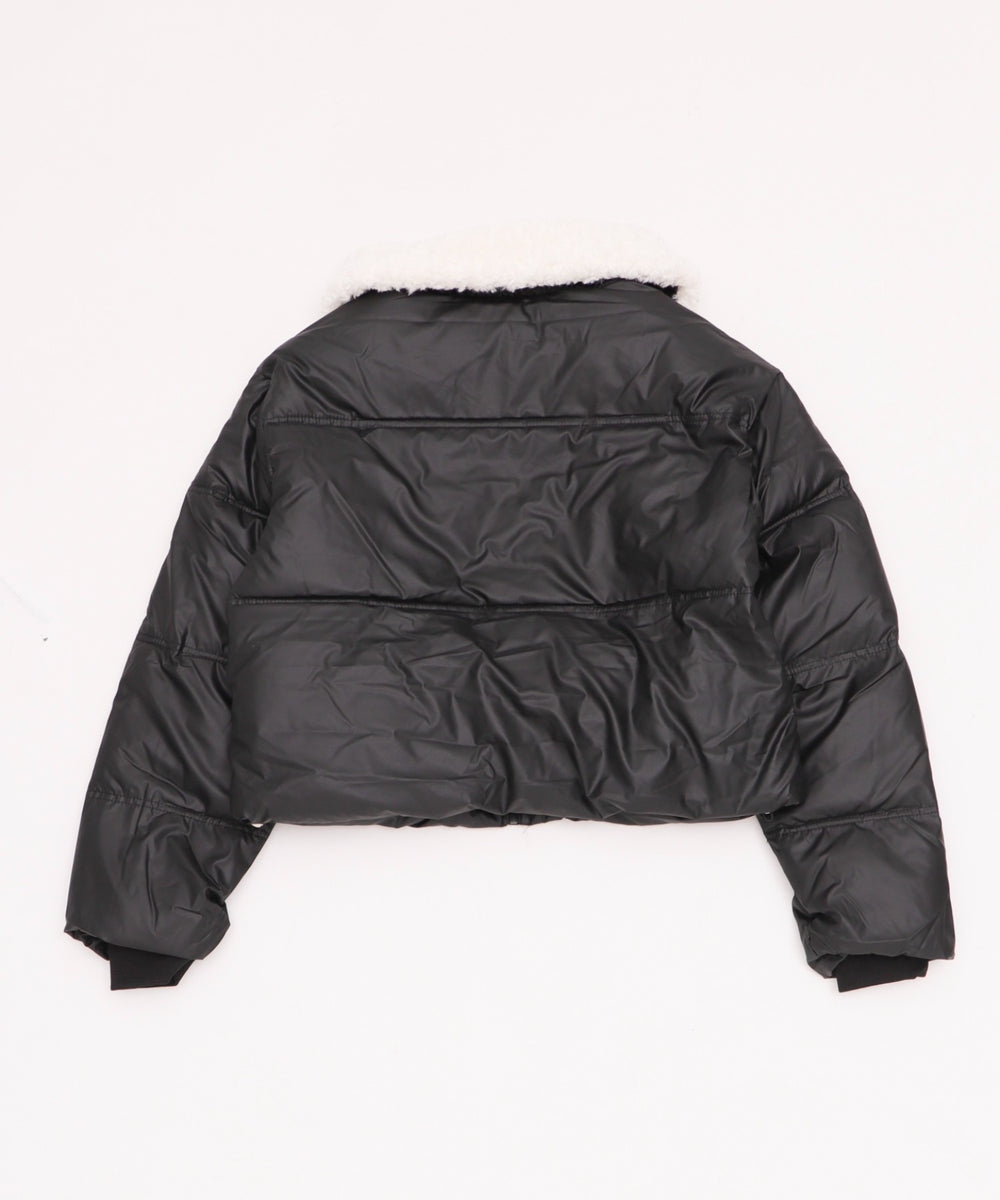 Fファーパデッドブルゾン