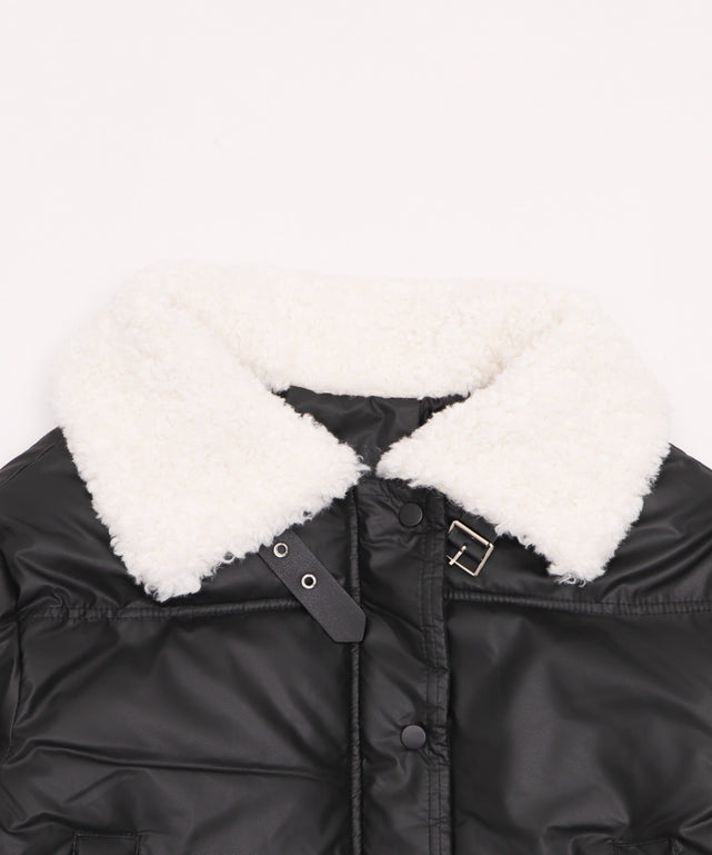 Fファーパデッドブルゾン