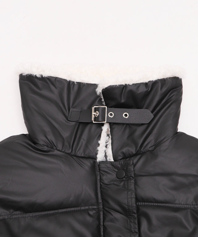 Fファーパデッドブルゾン