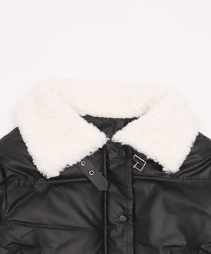 Fファーパデッドブルゾン