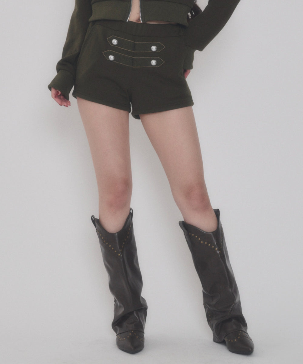 カーキ モデル：163cm F着用