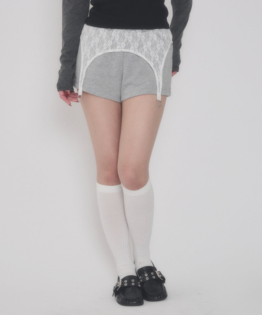 杢グレー モデル：163cm F着用