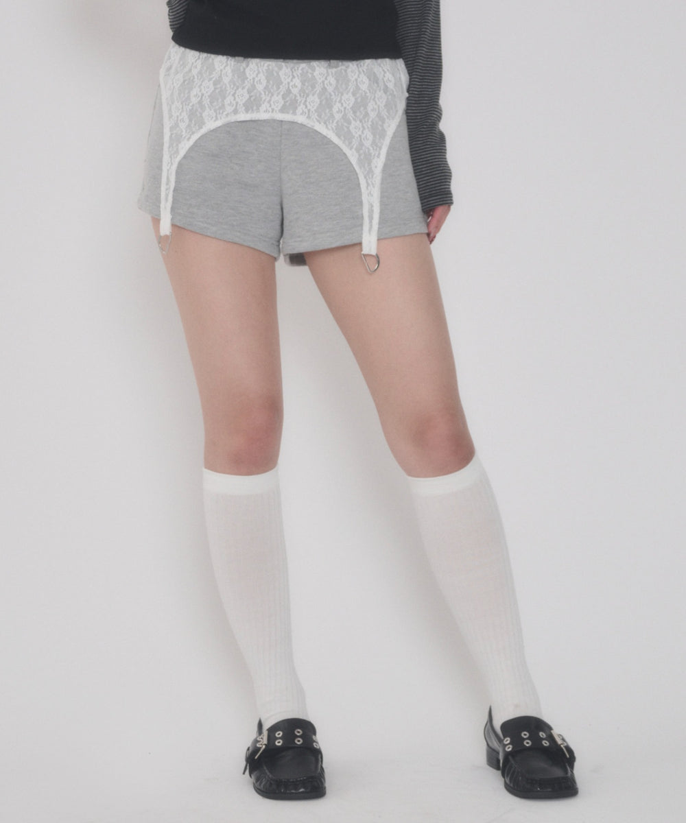 杢グレー モデル：163cm F着用