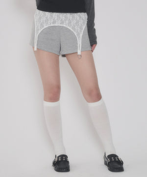 杢グレー モデル：163cm F着用