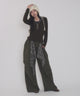 カーキ モデル：163cm F着用
