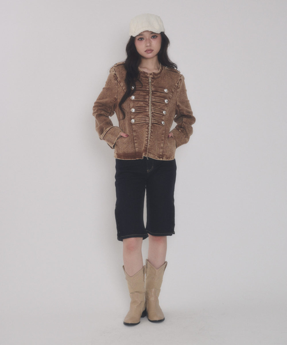 デニムインディゴ モデル：163cm S着用