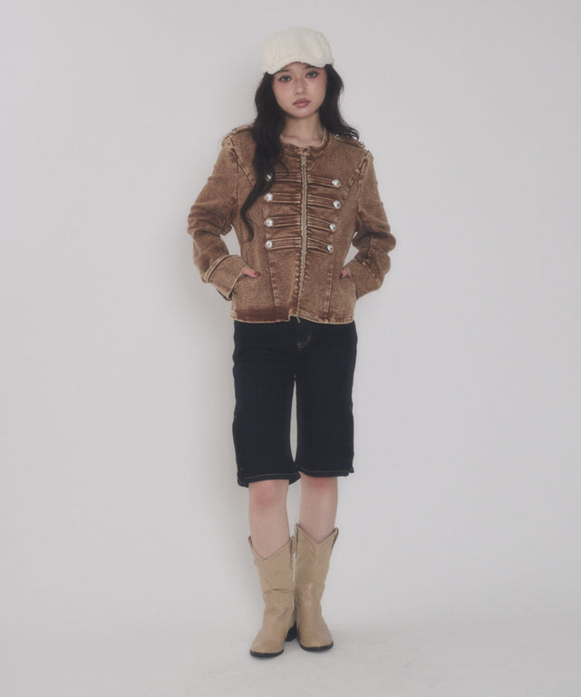 デニムインディゴ モデル：163cm S着用