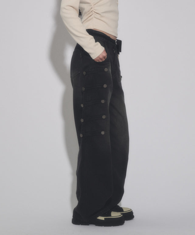 デニムブラック モデル：163cm S着用