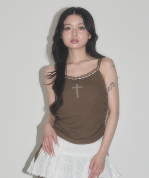 ブラウン モデル：163cm F着用