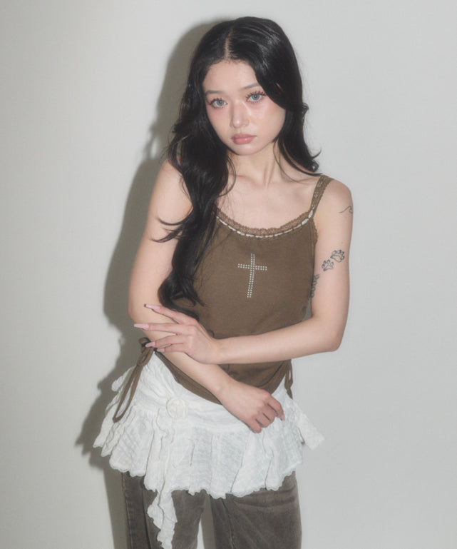 ブラウン モデル：163cm F着用
