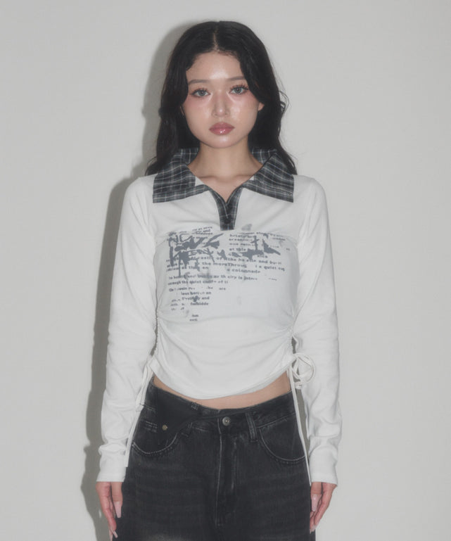ホワイト モデル：163cm F着用