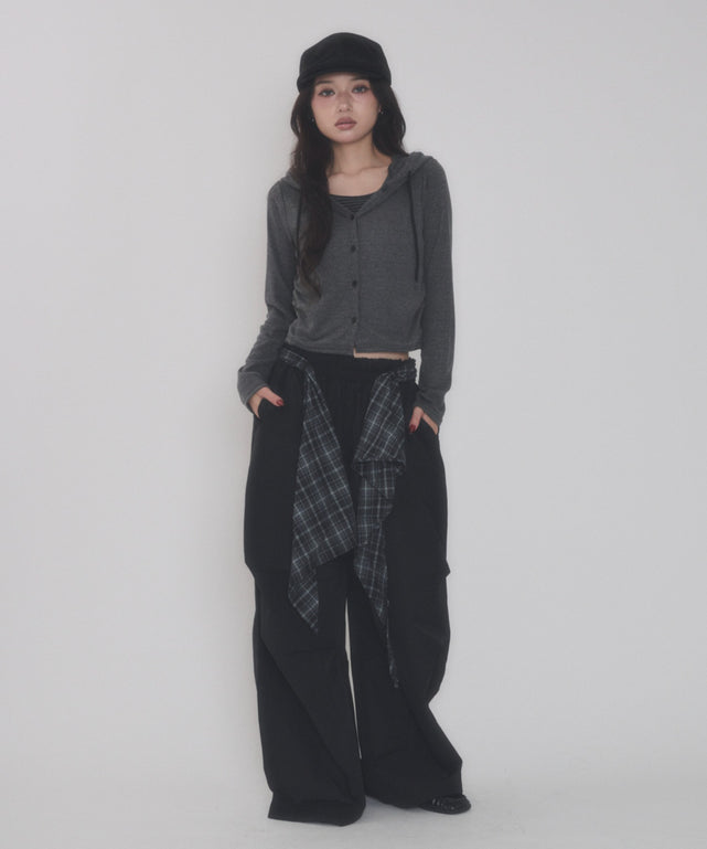 チャコール モデル：163cm F着用