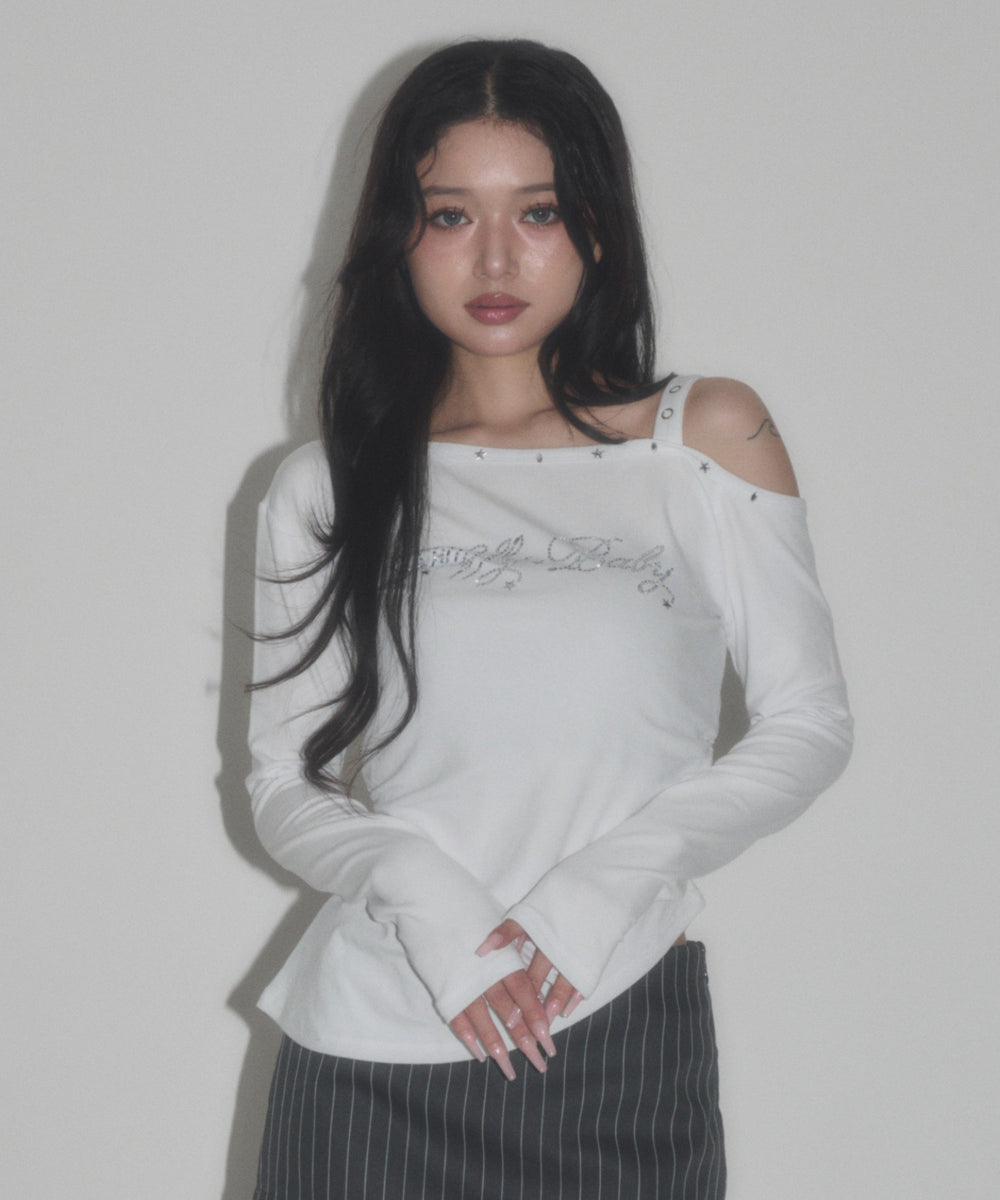 ホワイト モデル：163cm F着用