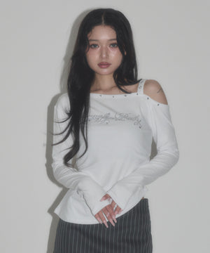 ホワイト モデル：163cm F着用