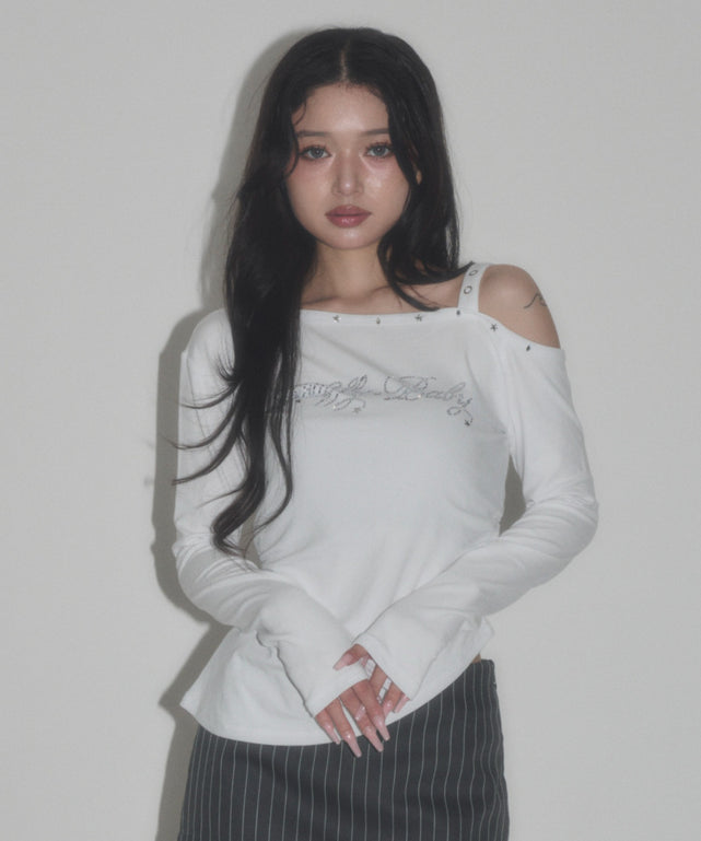 ホワイト モデル：163cm F着用