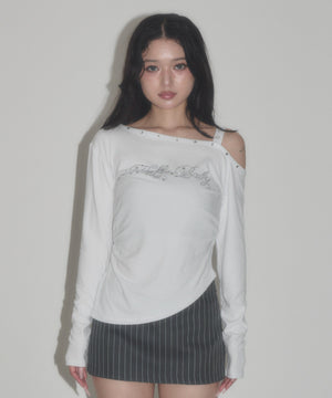 ホワイト モデル：163cm F着用