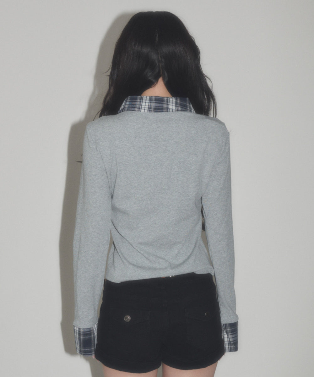 グレー モデル：163cm F着用