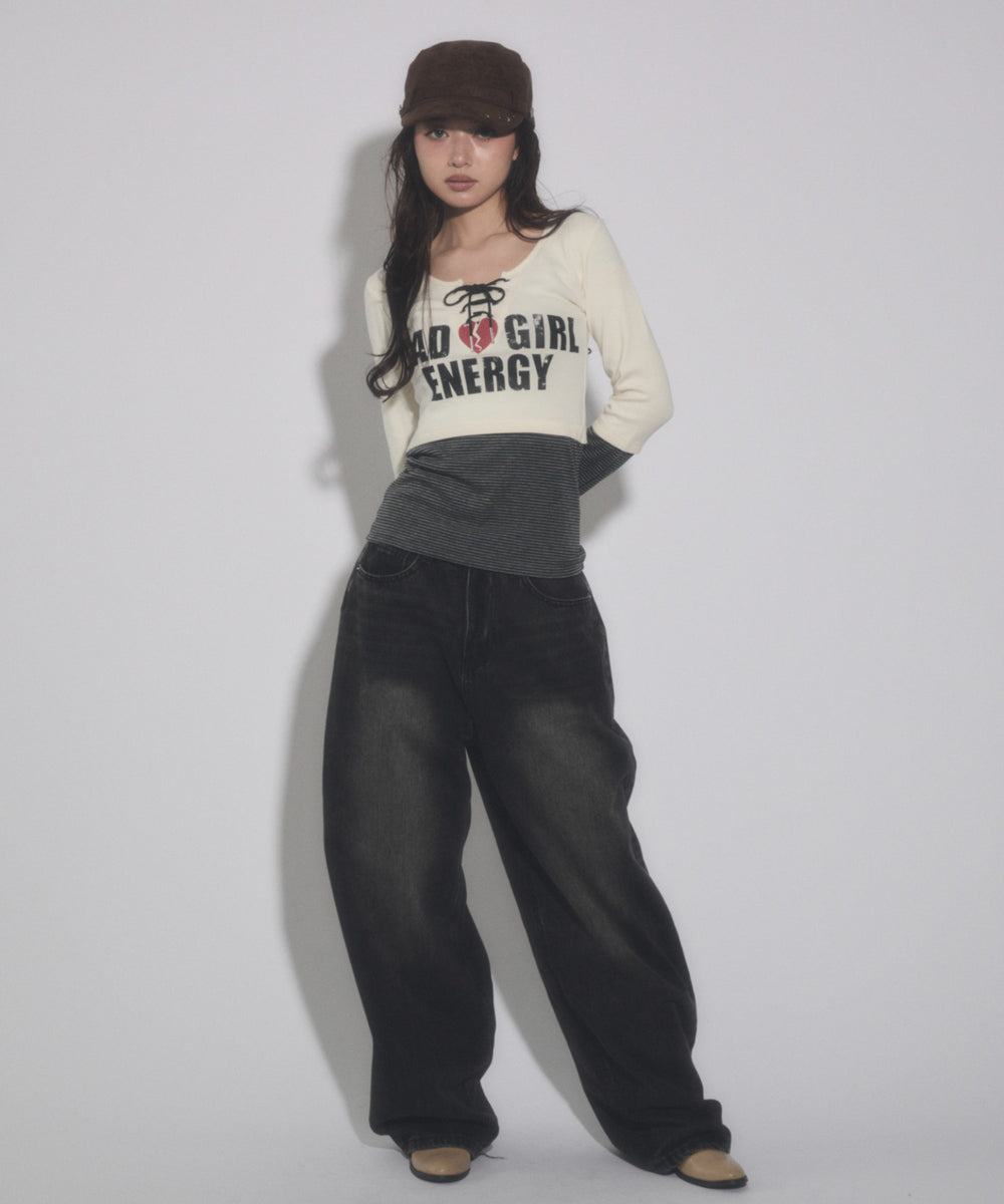 ブラック モデル：154cm F着用