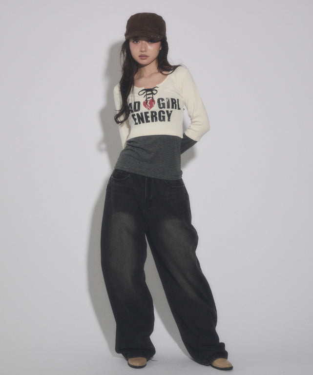 ブラック モデル：154cm F着用