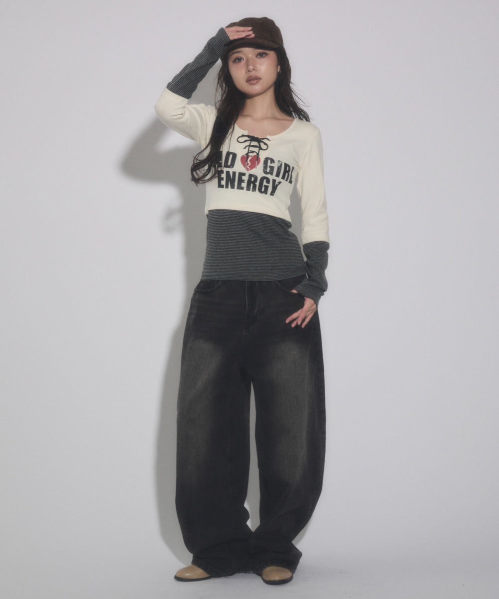 ブラック モデル：163cm F着用