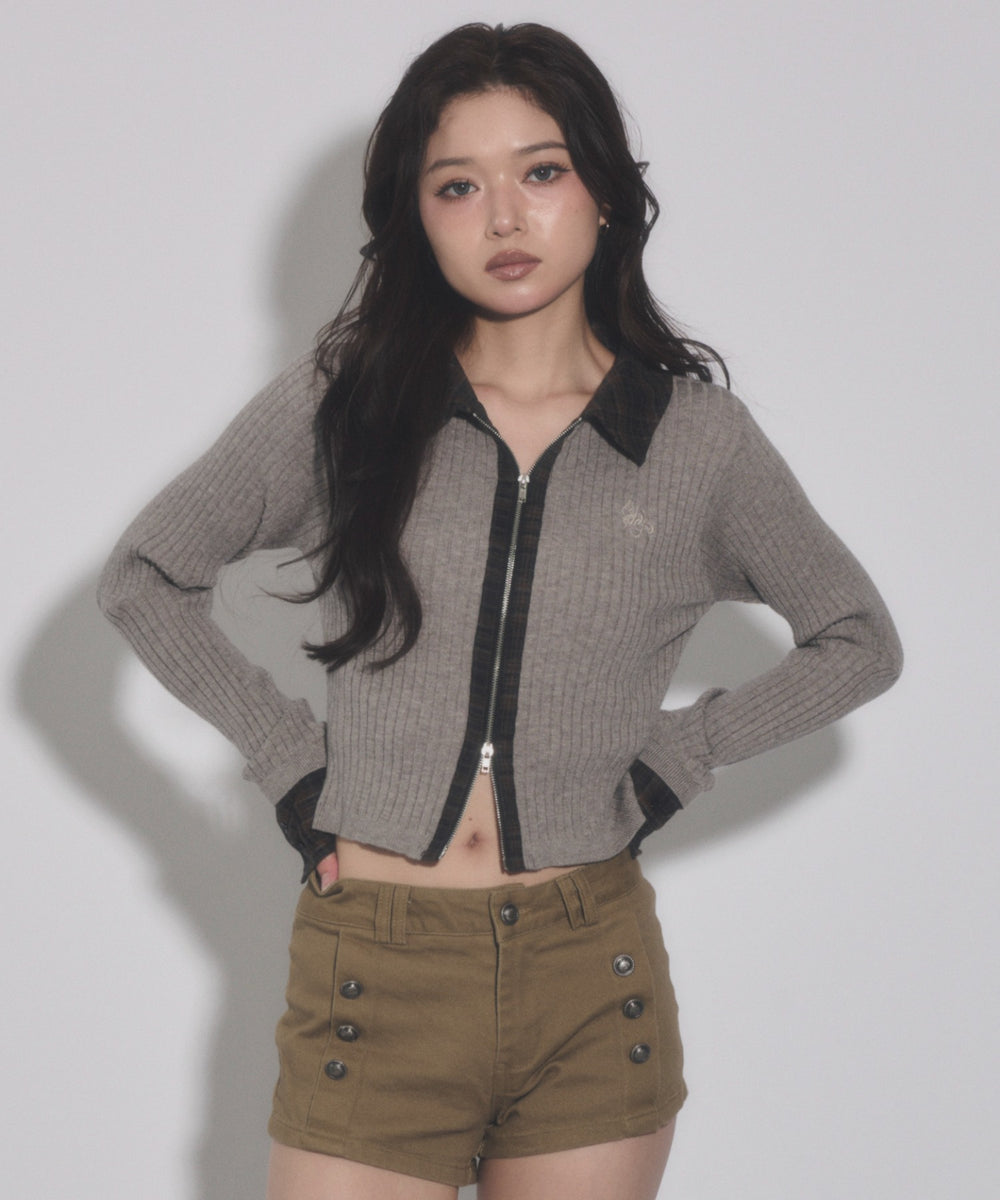 グレー モデル：163cm F着用