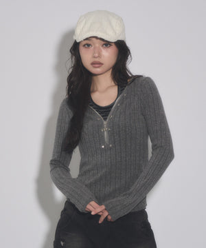 チャコール モデル：163cm F着用
