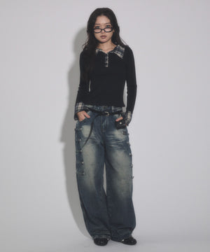 ブラック モデル：163cm F着用