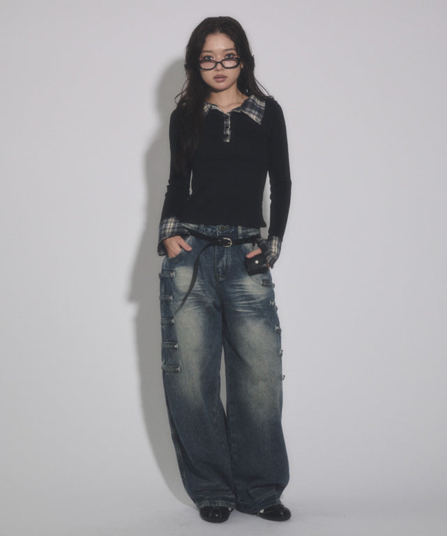 ブラック モデル：163cm F着用