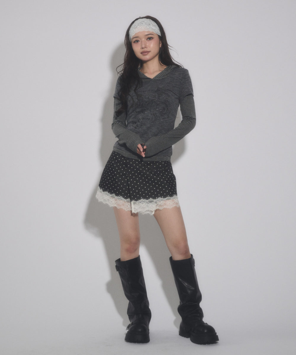 チャコール モデル：163cm F着用