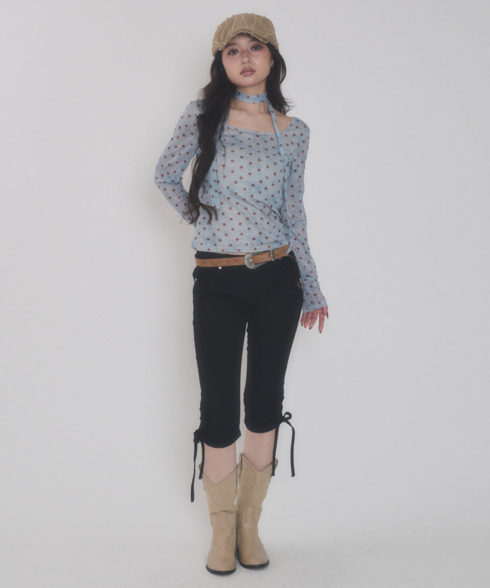 ブルー モデル：163cm F着用