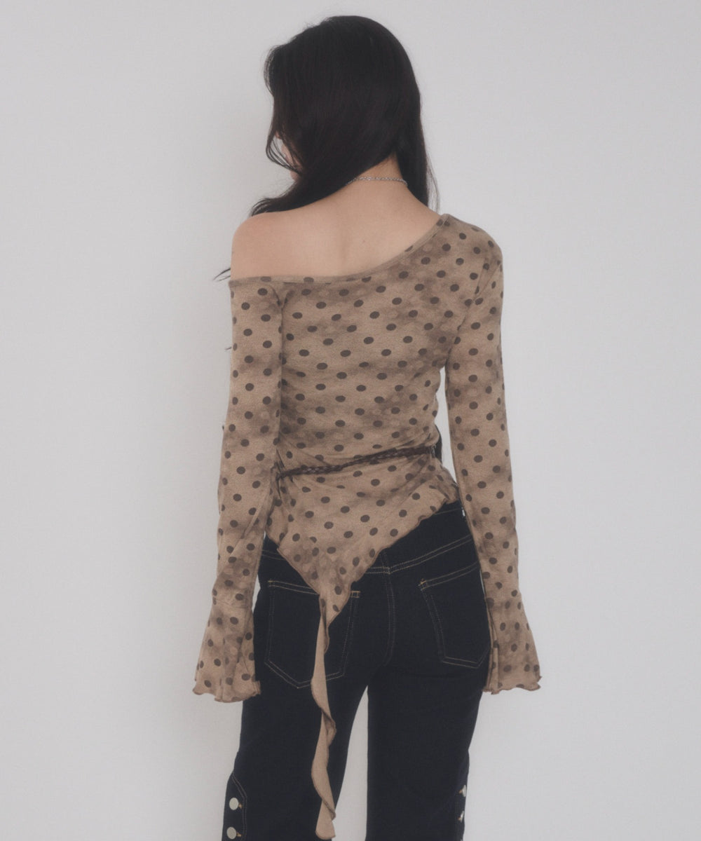 ブラウン モデル：163cm F着用