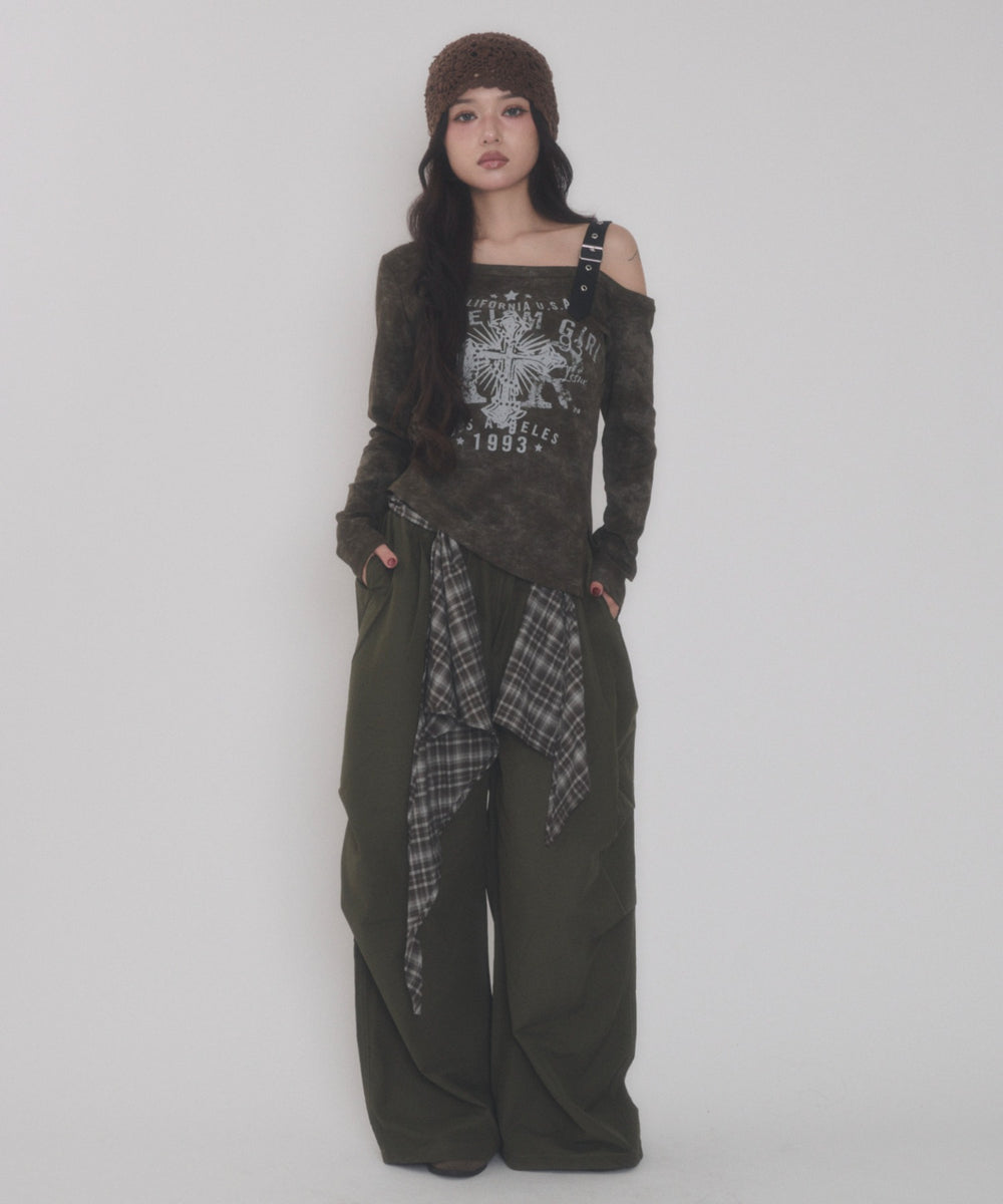 ブラウン モデル：163cm F着用