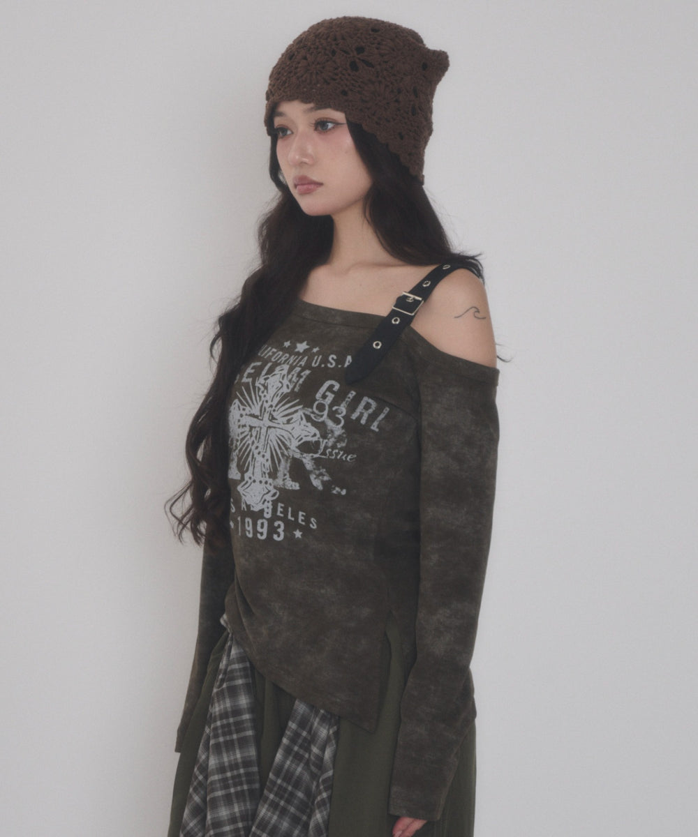 ブラウン モデル：163cm F着用
