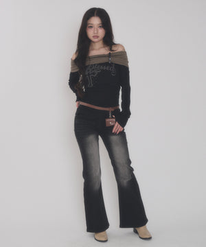 ブラック モデル：163cm F着用